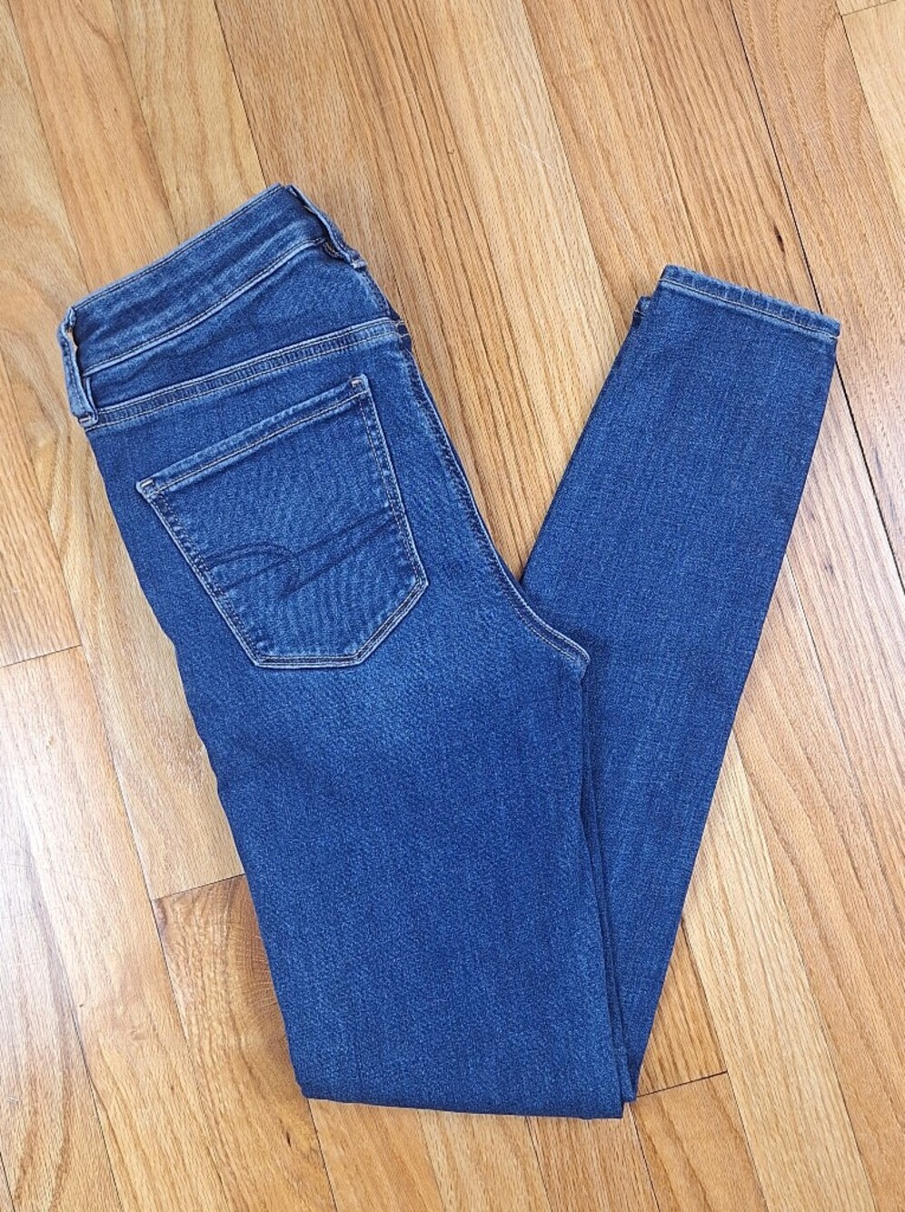 American Eagle Hi-Rise Jegging Skinny Jeans Ne(x)t Level Stretch Size 4 - Picture 15 of 16